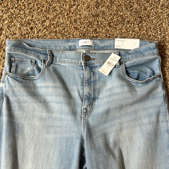 Women’s Loft Outlet Boyfriend Jeans size 14 - Picture 5 of 12